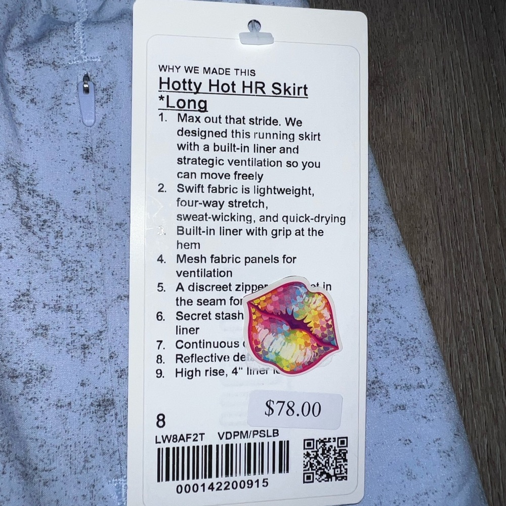 Lululemon Hotty Hot High-Rise Skirt - Picture 4 of 6